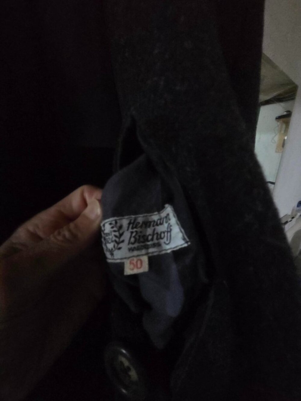 Men's Wool Trench Coat